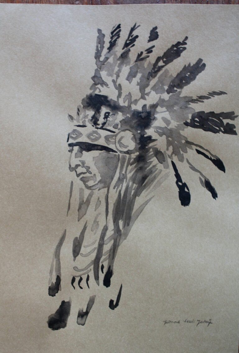 Indian ink 29,7x21
